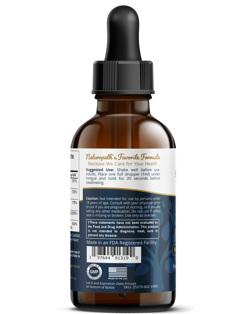 B-12 Drops | Bioactive Methylcobalamin Liquid B12 Supplement