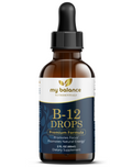 B-12 Drops | Bioactive Methylcobalamin Liquid B12 Supplement